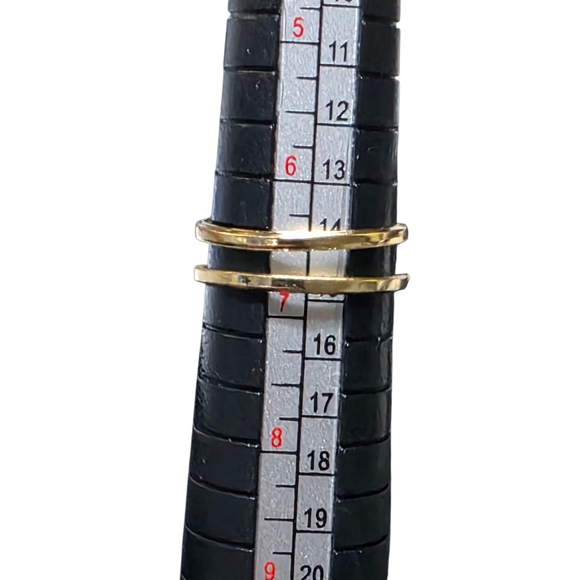 Gold-Tone Open Ring - Picture 3 of 3